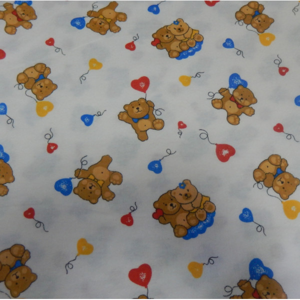 Фланель белоземельная шир. 75см